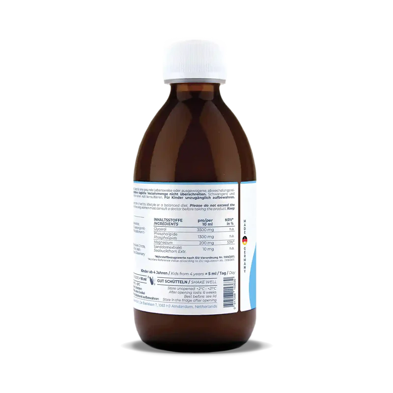 Liposomal Magnesium 250ml Seabuckthorn