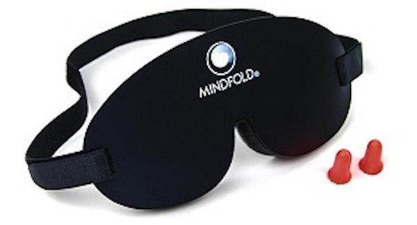 mindfold mask plus ear plugs