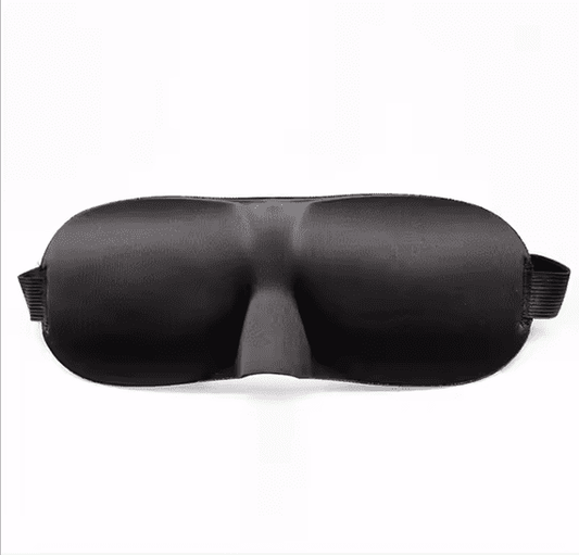 3D Black - Contoured Eye Sleep Mask