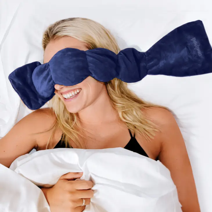 blue nodpod weighted eye mask