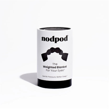 black nodpod weighted eye mask