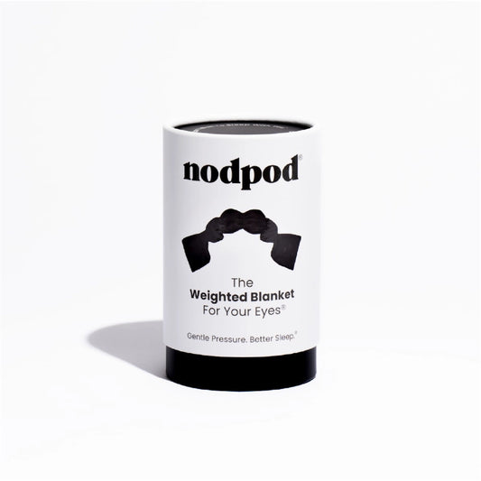 black nodpod weighted eye mask