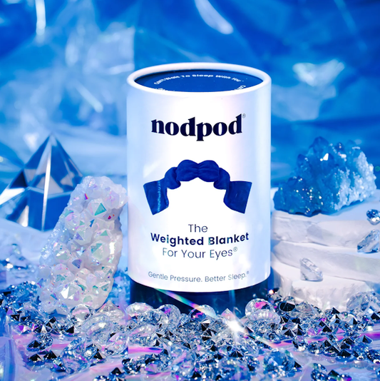 blue nodpod weighted eye mask