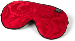 Superior Mulberry Silk Mask Designed for Side Sleepers - Red