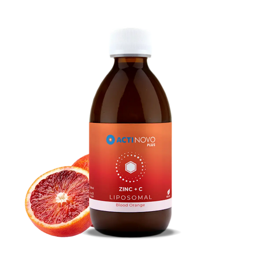 Liposomal Vitamin C + Zinc. Blood Orange Flavour 250ml